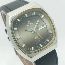 Ricoh Crystal Automatic 41489AC Day/Date Vintage Men's Watch