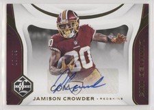 2018 Panini Limited Limited INK /99 Jamison Crowder #LI-JC Auto 6fs
