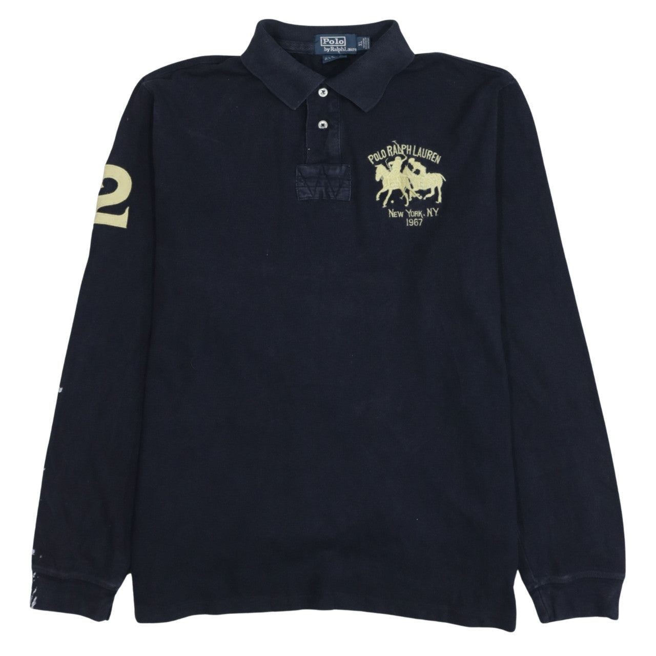 Polo Ralph Lauren Black Polo Mens Xl