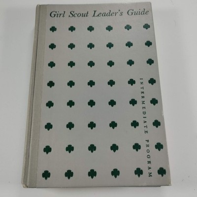 Girl Scout Leaders Guide Intermediate Program 1955 Vintage Camp Book