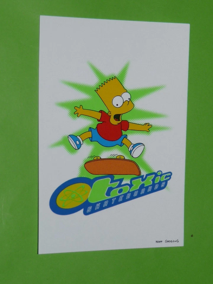 PANINI THE SIMPSONS 2012 MATT GROENING HOMER MARGE BART LISA SPRINGFIELD #87 - Photo 1/1