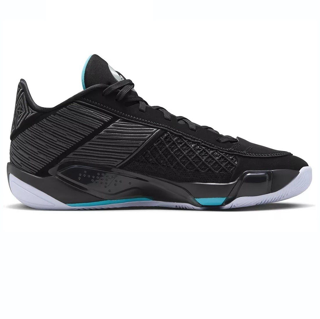 ★韓国の人気★【NIKE】★AIR JORDAN XXXVIII LOW PF★25-31cm★ NIKE Men 9.0US Air Jordan Xxxviii Low Pf Black/Dark Grey