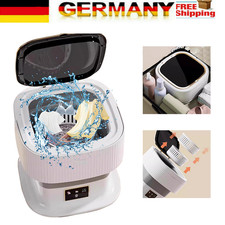Mini Waschmaschine mit Schleuder 11L mit Dryer Faltbar Blaulichtsterilisation