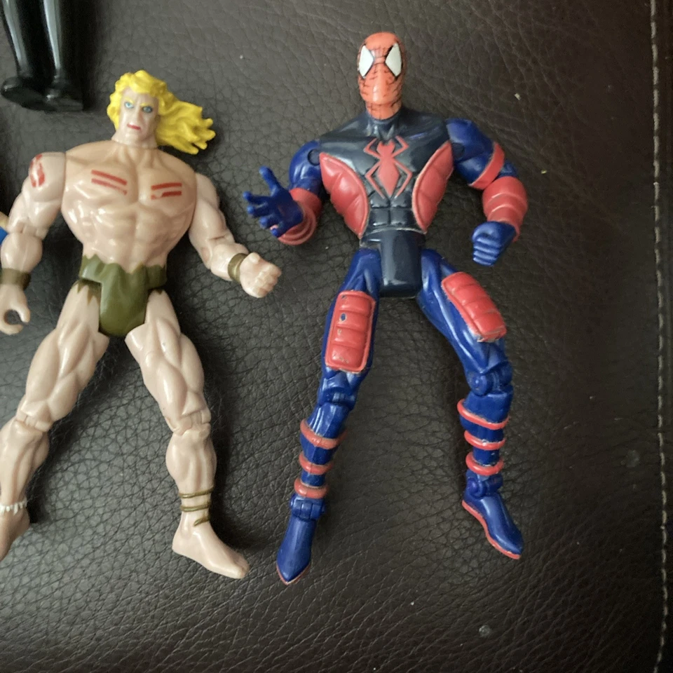 Toy Biz Человек-паук Винтаж, Росомаха Танос Капитан Америка Лот Игрушек - Изображение 2 из 4