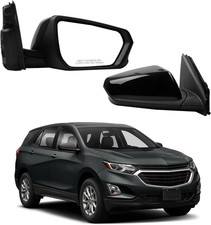Right Passenger Side Mirror Compatible with 2018-2023 Chevy Equinox GMC Terrain