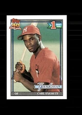 1991 Topps - #113 Carl Everett (RC)
