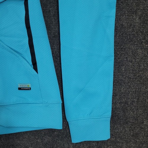 Izod Sweater Womens Extra Small Blue Carbon Athletic Tank Removable Sleeves - Picture 5 of 13