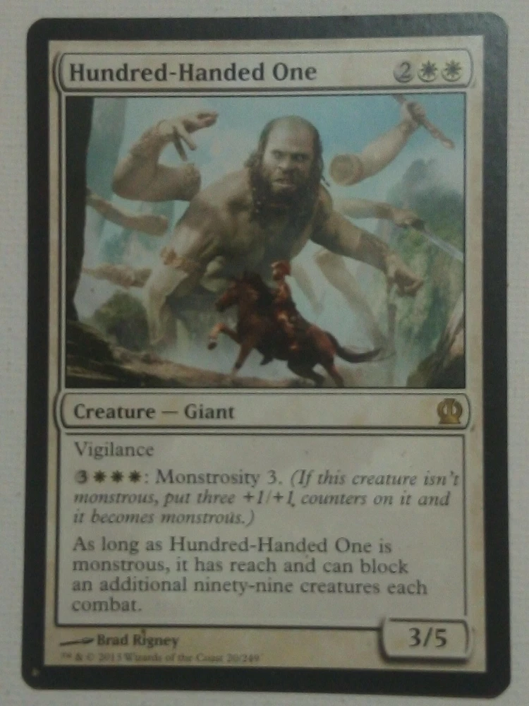 Hundred-Handed One Theros MTG Regular Art Card  