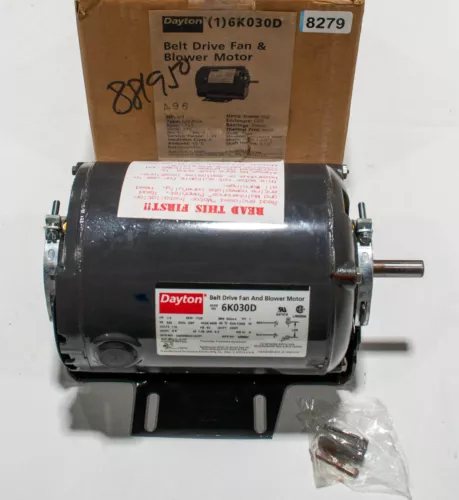 Dayton 6K030D Belt Drive Fan Blower Motor 1/3HP 1725RPM 115V 5.8A SA55NXCSJ-5297