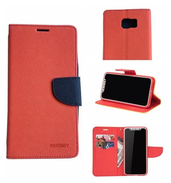 Funda blanda tipo billetera abatible Mercury para Samsung Galaxy Note5/cubierta/soporte para tarjetas  Foto 4 de 4