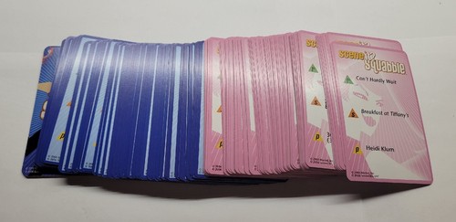 2006 Scene It Squabble Game Complete Replacement Set of 160 Trivia Cards - Picture 3 of 3