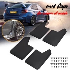 4x Mud Flaps Mudflaps For Subaru Legacy Impreza WRX STI Mudguards Splash Guards