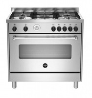La Germania AMN965EXT/21 Cucina 90CM 5 Fuochi Forno Elettrico Inox Classe A