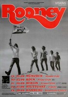 Rooney - In Concert, Tour 2009 | Konzertplakat | Poster