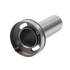 4.5 Stainless Steel Round Exhaust Muffler Tip Removable Silencer Inner Silence