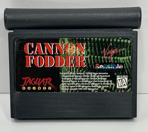 Cannon Fodder (Atari Jaguar, 1995) CARTRIDGE ONLY! FREE SHIPPING!