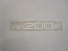 RANGER 157323-01 RP200F RAISED DECAL SILVER 9 1/8