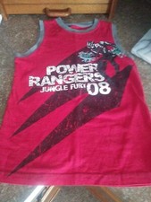 Boy's Power Ranger Jungle Fury 08 Tank Top Size S 5/6 *From Disney Store!