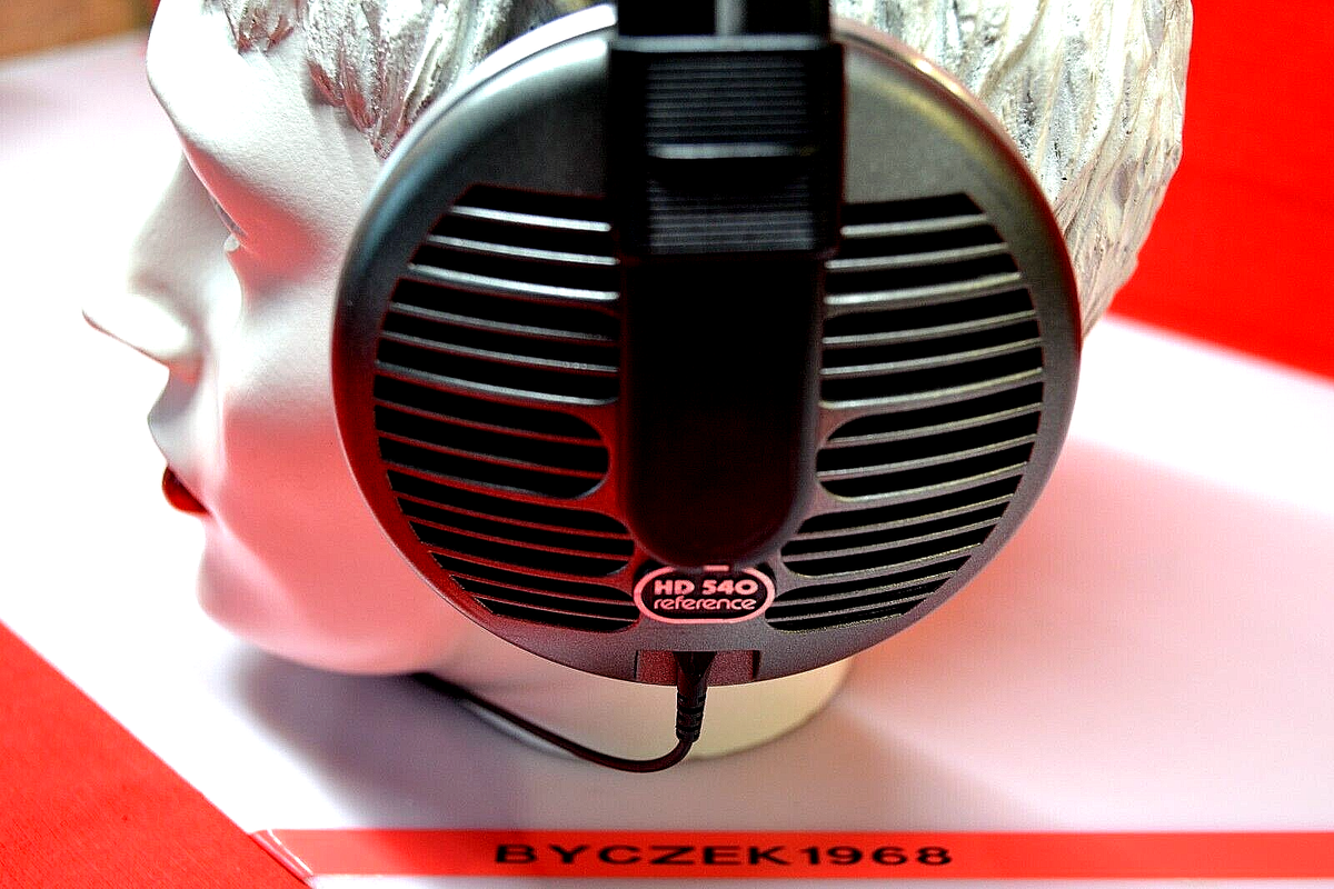 Casque Sennheiser HD-540 Reference Gold - Vintage 80's - TOP Zustand - OVP