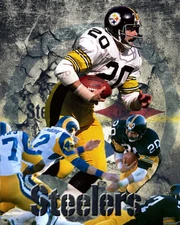 Pittsburgh Steelers  Lithograph print of Rocky Bleir