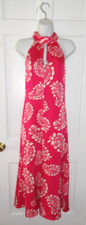 MILLY PINK FLORAL HALTER MAXI DRESS 4