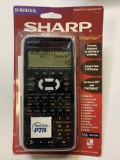 Sharp EL-W516XB-SL Scientific Calculator. Twin Power. 556 Functions. Brand New.
