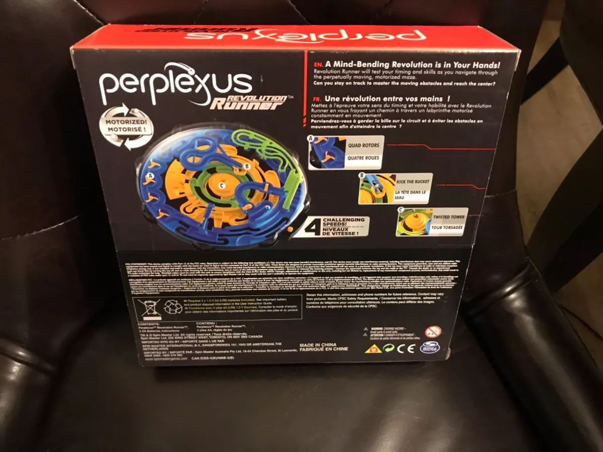 Perplexus Revolution Runner, Motorized Perpetual Motion 3D Maze Game, for  Ages 9 and Up 