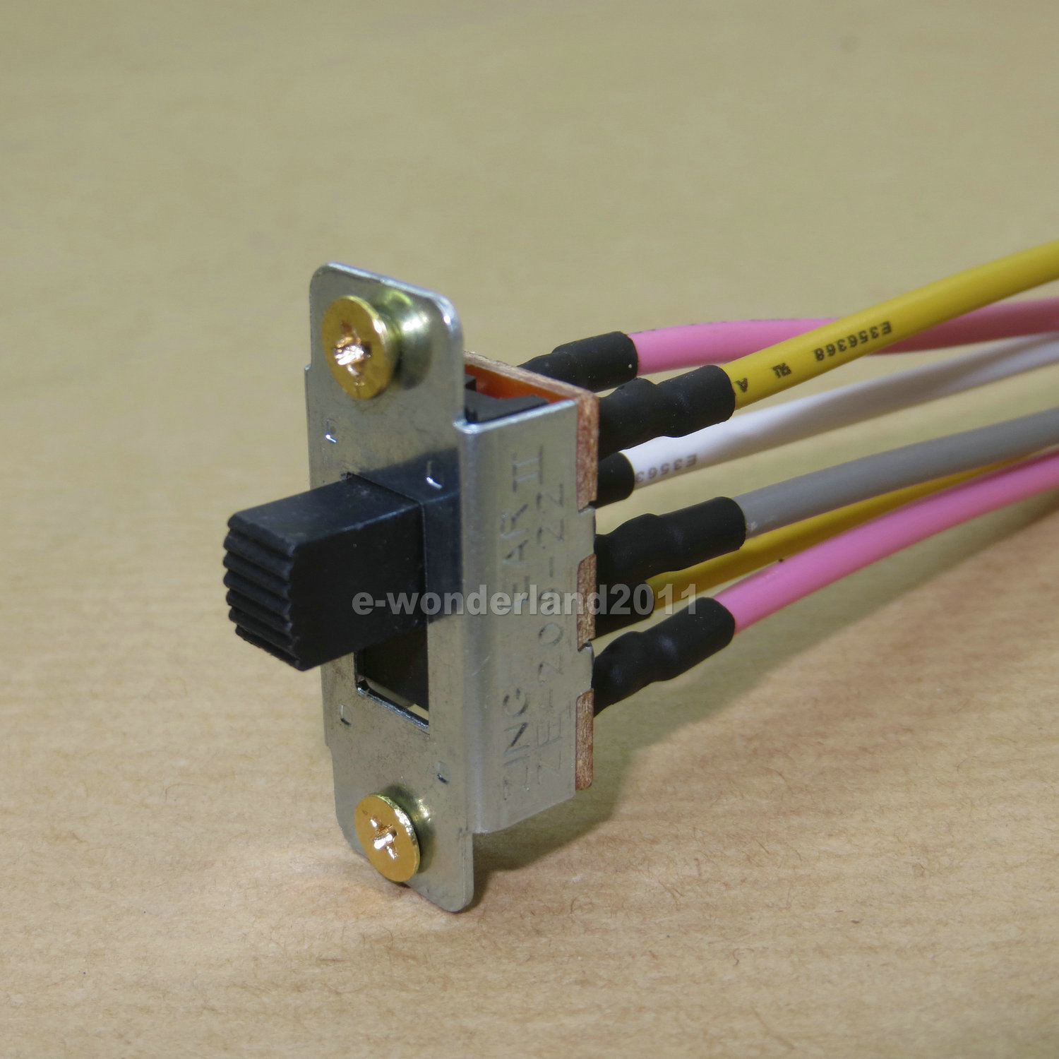 Ceiling Fan Reverse Direction Slide Switch 6-Pin ZE-209-22 SL13B Well Tec - 3A 250VAC / 6A 125VAC