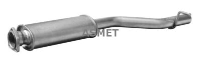 ASMET 01.025 Mittelschalldämpfer für MERCEDES-BENZ