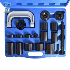 1 Set Auto Repair Service Removal Ball Joint Press Tool Kit & Master Adapter Set