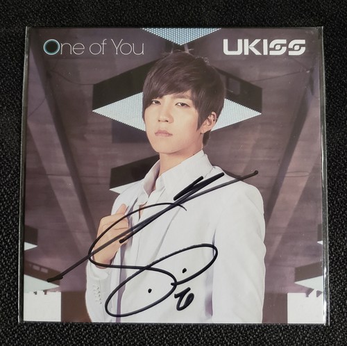 U-KISS One of You Official KissMe Japan Hand Signed Photocard Photo - Soohyun