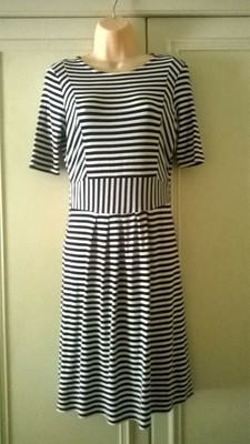 striped jersey dress uk