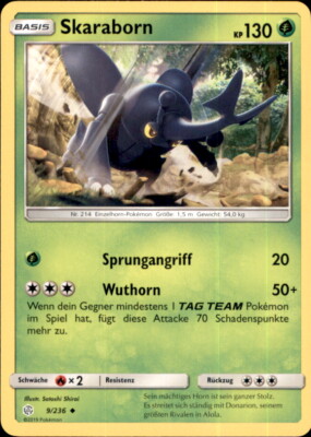 Pokemon - 9/236 Skaraborn - Welten im Wandel - Deutsch