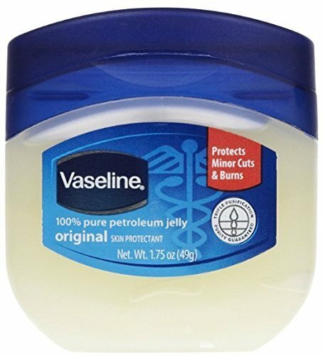 100% Vaseline Petroleum Jelly Blue Seal 1.7 Ounce (3 Pieces) (50ml) by Vaseline