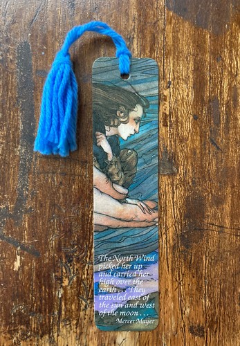 Vtg RARE 1980 East of the Sun West Moon MERCER MAYER Fairy Tale Antioch BOOKMARK