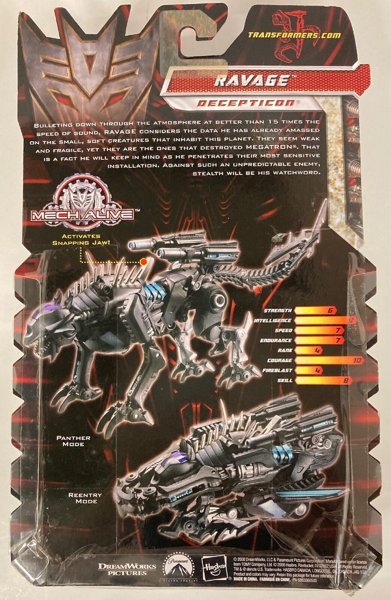 特撮 Transformers Movie Series 2  Revenge of the Fallen  Deluxe Class 6 Inch Tall Robot Action Figure - Decepticon DIRGE with Hasbro Transformers Revenge of the Fallen-Decepticon-Dirge