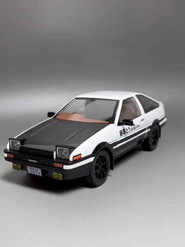 1:18 Diecast Vehicle for Initial D Toyota TRUENO AE86 Model Car Toy Collection - Video 1 of 1
