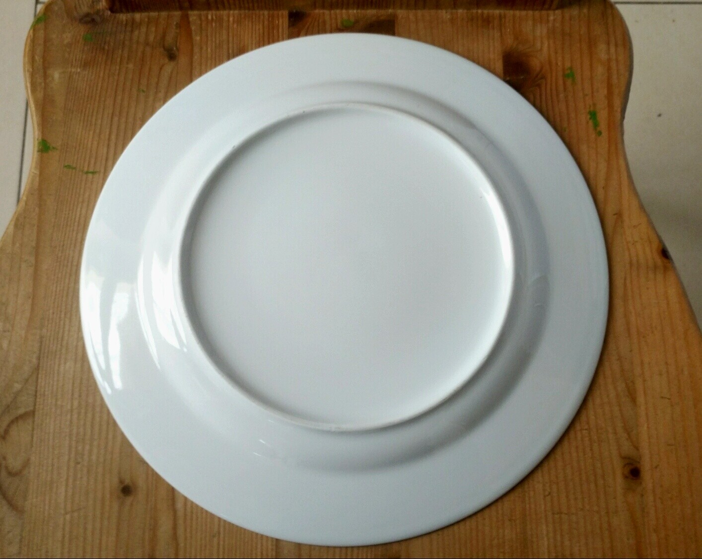 12 xTeller flach 15,5cm Seitenlänge Porzellan Teller Neu