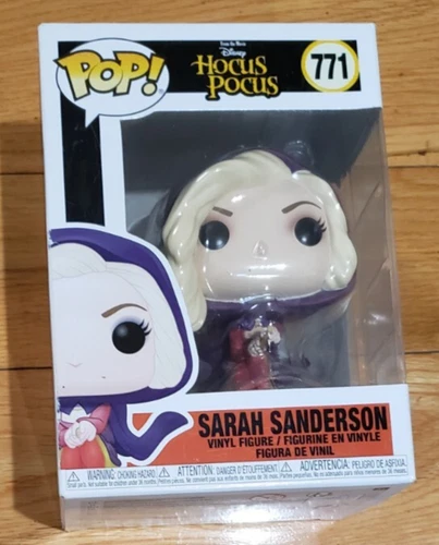 Funko POP! Disney Hocus Pocus #771, SARAH SANDERSON Viny Fig. NIB Box has Wear
