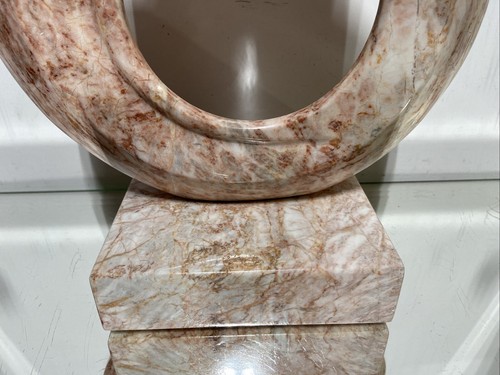 VTG. Marble Abstract Sculpture - Leonardo Nierman Influence Mid-Century Modern - Picture 18 of 23