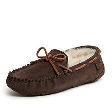 Men's Victor Genuine Shearling Water Resistant Indoor/Outdoor 12 Coffee