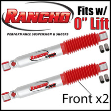 Rancho RS9000XL Front Shocks PAIR fit 1964-83 Toyota Land Cruiser FJ40 w/0" Lift