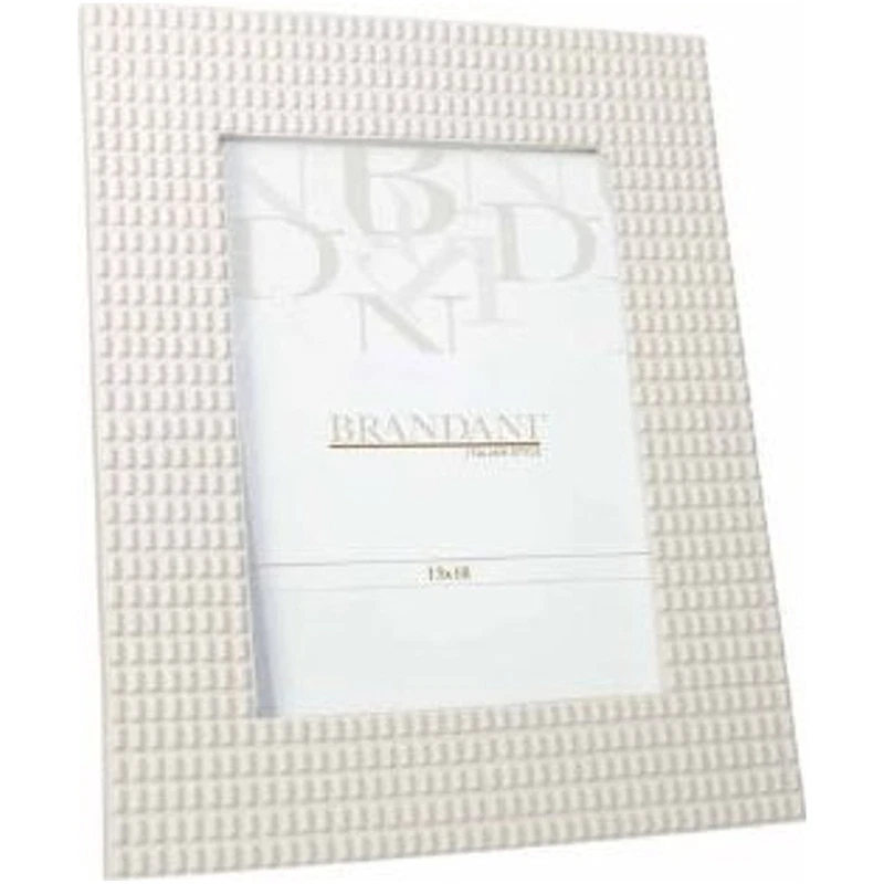 Portafoto Cornice Lingotto BRANDANI Avorio Foto 10x15 13x18 cm Poliresina Tavolo