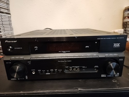 Pioneer VSX-1016TXV 7.1 Channel Surround Sound AV Receiver 1080p HDMI THX - Picture 2 of 12