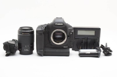 Canon EOS-1D Mark IV body with EF 55-200mm f/4.5 5.6 usm lens, digital SLR camer