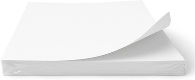 White Paper A4 120gsm | 100 Sheets | Smooth Printer & Craft Paper | UK Made