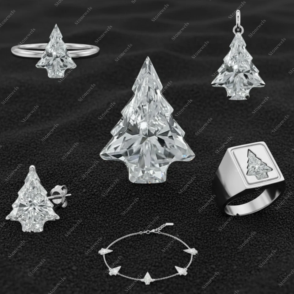 Lip Lab Grown Diamond Fancy Cut IGI Certified VVS-VS Clarity DEF CVD HPHT 1ct - Image 4 of 4