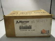 NEW WARNER ELECTRIC EM-180-10 MOTOR CLUTCH 5370-270-017