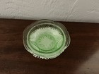 Hazel Atlas Uranium Green  Royal Lace Berry/Fruit Bowl 5 3/8”, Excellent Cond — photo 4