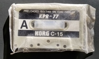 Preloaded Rhythm pattern Data for Korg KPR-77 Drum Machine